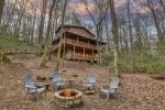 Enjoy A Fire By The Creek